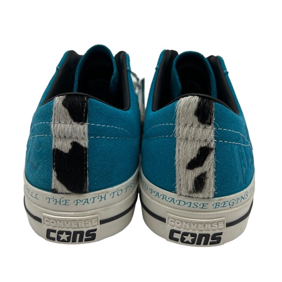 Men's Size 9 - Converse One Star Pro Low x Sean Pablo Paradise - Rapid Teal 2022 - Picture 6 of 10